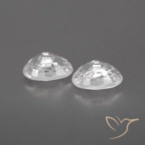 1.67克拉天然锆石，椭圆形，VVS