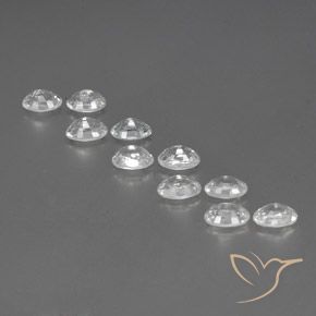 7.78克拉天然锆石，椭圆形，VVS-VS