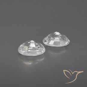 1.63克拉天然锆石，椭圆形，VVS-VS