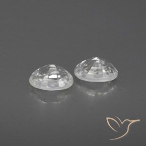 1.75克拉天然锆石，椭圆形，VVS-VS