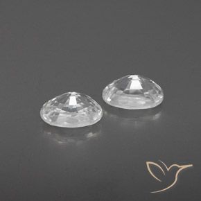 1.63克拉天然锆石，椭圆形，VVS