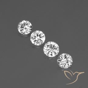 3.52克拉天然锆石，圆形的，VVS-VS