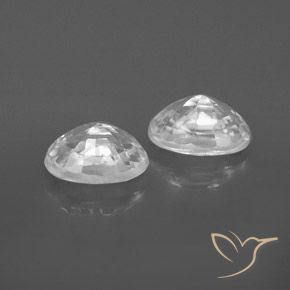1.75克拉天然锆石，椭圆形，VVS