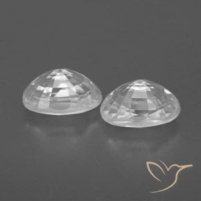1.82克拉天然锆石，椭圆形，VVS