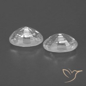 1.75克拉天然锆石，椭圆形，VVS-VS