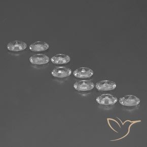 6.91克拉天然锆石，椭圆形，VVS-VS
