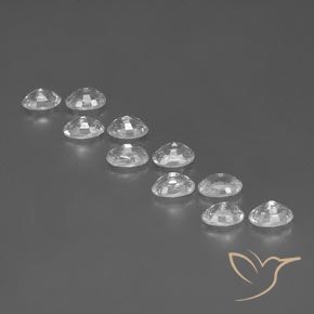 7.90克拉天然锆石，椭圆形，VVS-VS