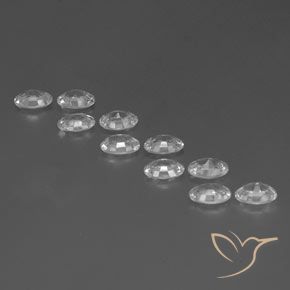 6.73克拉天然锆石，椭圆形，VVS-VS