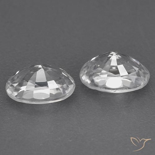 1.72克拉天然锆石，椭圆形，VVS