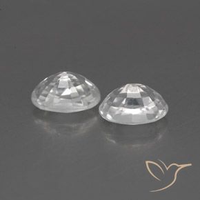 1.75克拉天然锆石，椭圆形，VVS-VS