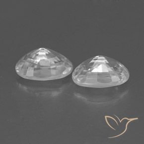 1.68克拉天然锆石，椭圆形，VVS-VS
