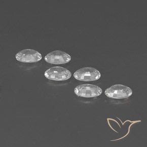4.13克拉天然锆石，椭圆形，VVS-VS