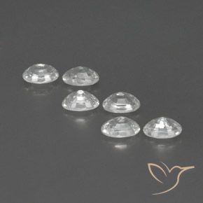 4.92克拉天然锆石，椭圆形，VVS-VS