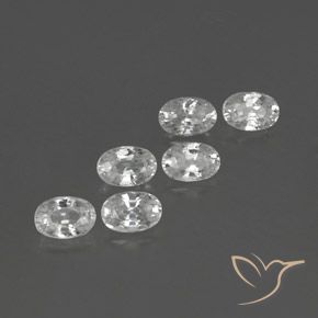 4.94克拉天然锆石，椭圆形，VVS-VS