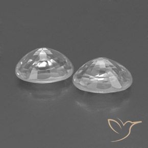 1.87克拉天然锆石，椭圆形，VVS-VS