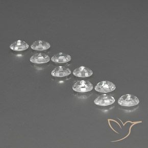 7.80克拉天然锆石，椭圆形，VVS-VS