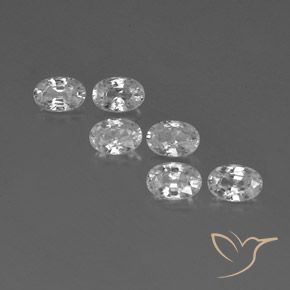 4.39克拉天然锆石，椭圆形，VVS-VS