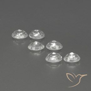 5.09克拉天然锆石，椭圆形，VVS-VS