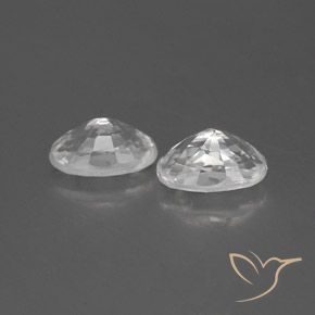 1.65克拉天然锆石，椭圆形，VVS
