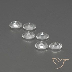 4.98克拉天然锆石，椭圆形，VVS-VS