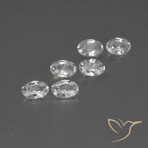 3.96克拉天然锆石，椭圆形，VVS-VS