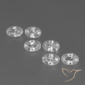 4.60克拉天然锆石，椭圆形，VVS-VS
