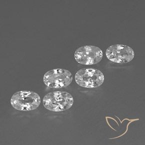 4.60克拉天然锆石，椭圆形，VVS-VS