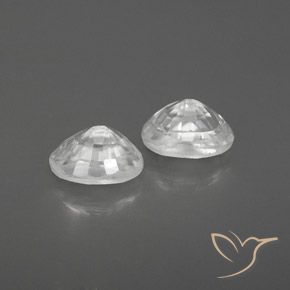 1.86克拉天然锆石，椭圆形，VVS
