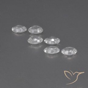3.97克拉天然锆石，椭圆形，VVS-VS