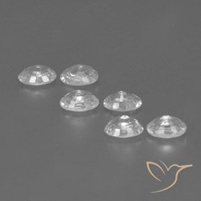 4.60克拉天然锆石，椭圆形，VVS-VS