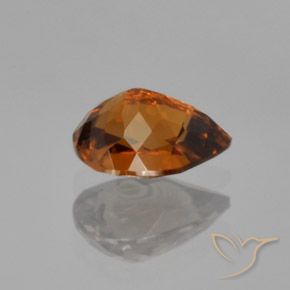 1.87克拉天然锆石，梨形，VVS