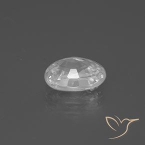 2.38克拉天然锆石，椭圆形，VVS