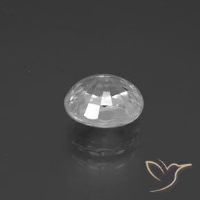 2.84克拉天然锆石，椭圆形，VVS