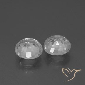 4.79克拉天然锆石，圆形的，VVS