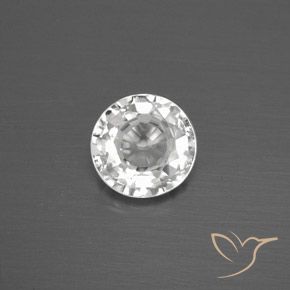 1.79ct 天然 白色 锆石, 圆形的, VVS
