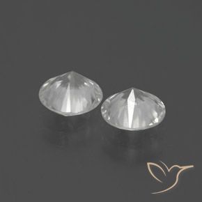 2.56克拉天然锆石，圆形的，VS