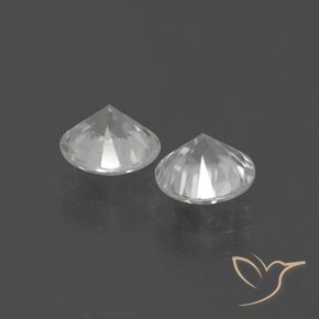 3.13克拉天然锆石，圆形的，VVS-VS