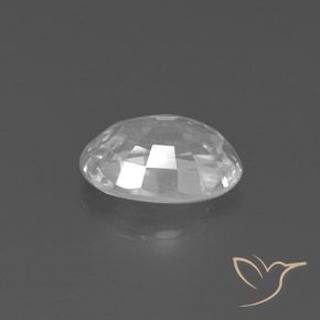2.25克拉天然锆石，椭圆形，VVS