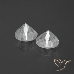 4.46克拉天然锆石，圆形的，VVS-VS