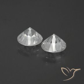 3.67克拉天然锆石，圆形的，VVS-VS