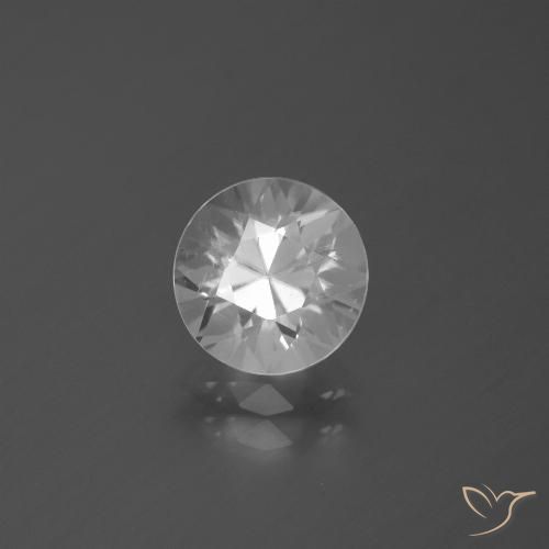 2.58ct 天然 白色 锆石, 圆形的, VVS-VS