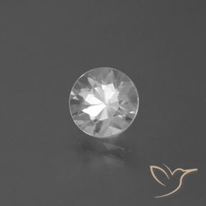 2.56克拉天然锆石，圆形的，VS