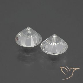 3.82克拉天然锆石，圆形的，VS-SI