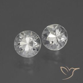 3.81克拉天然锆石，圆形的，VVS-VS