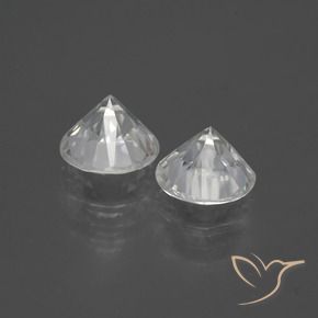 3.81克拉天然锆石，圆形的，VVS-VS