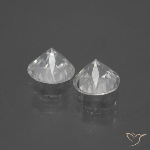 3.73克拉天然锆石，圆形的，VVS