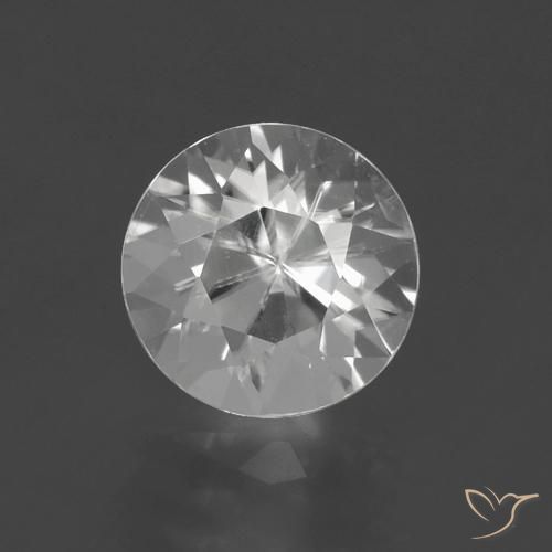 2.29ct 天然 白色 锆石, 圆形的, VS
