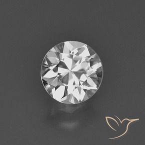 1.35克拉天然锆石，圆形的，VVS-VS