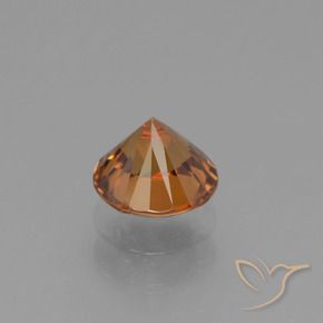 1.12克拉天然锆石，圆形的，VVS