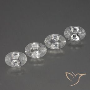 4.70克拉天然锆石，椭圆形，VS